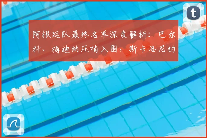 阿根廷队最终名单深度解析：巴尔科、梅迪纳压哨入围，斯卡洛尼的选人逻辑与战术考量